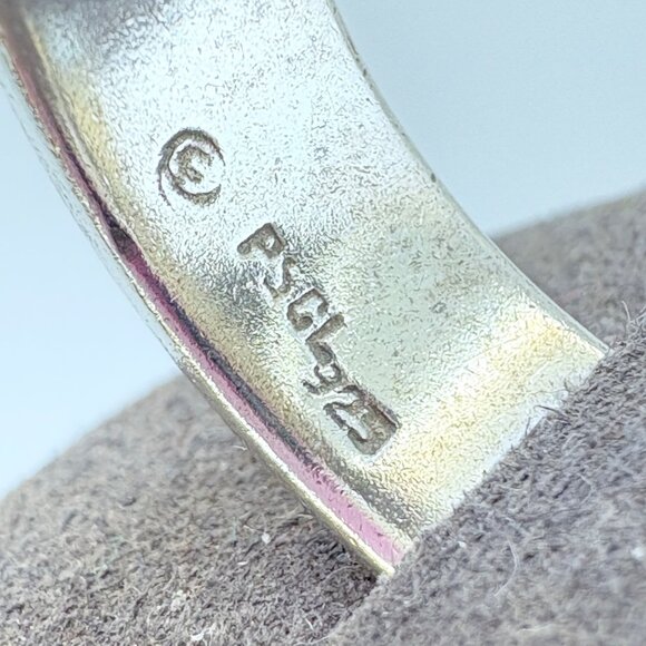 VTG Solid Sterling Silver 925 Celtic Knot Spinner Band Ring Size 9.25 - Picture 6 of 8